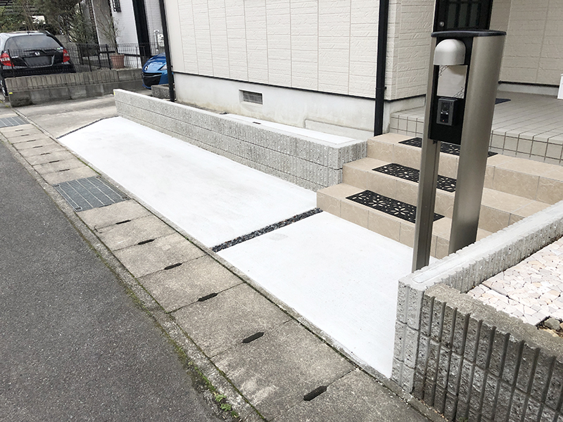 庭をきれいに